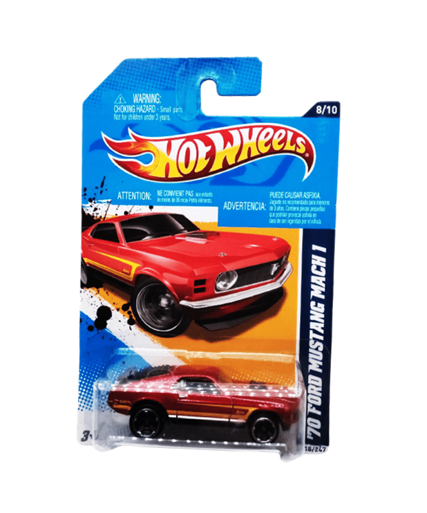 Hot Wheels 70 Ford Mustang Mach 1 Muscle Mania 2012 Cminis 6007