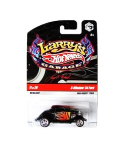 Hot Wheels 3-window '34 Ford - Larry's Garage 2009