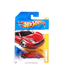 Hot Wheels Ferrari 458 Spider 2012 WH Premiere